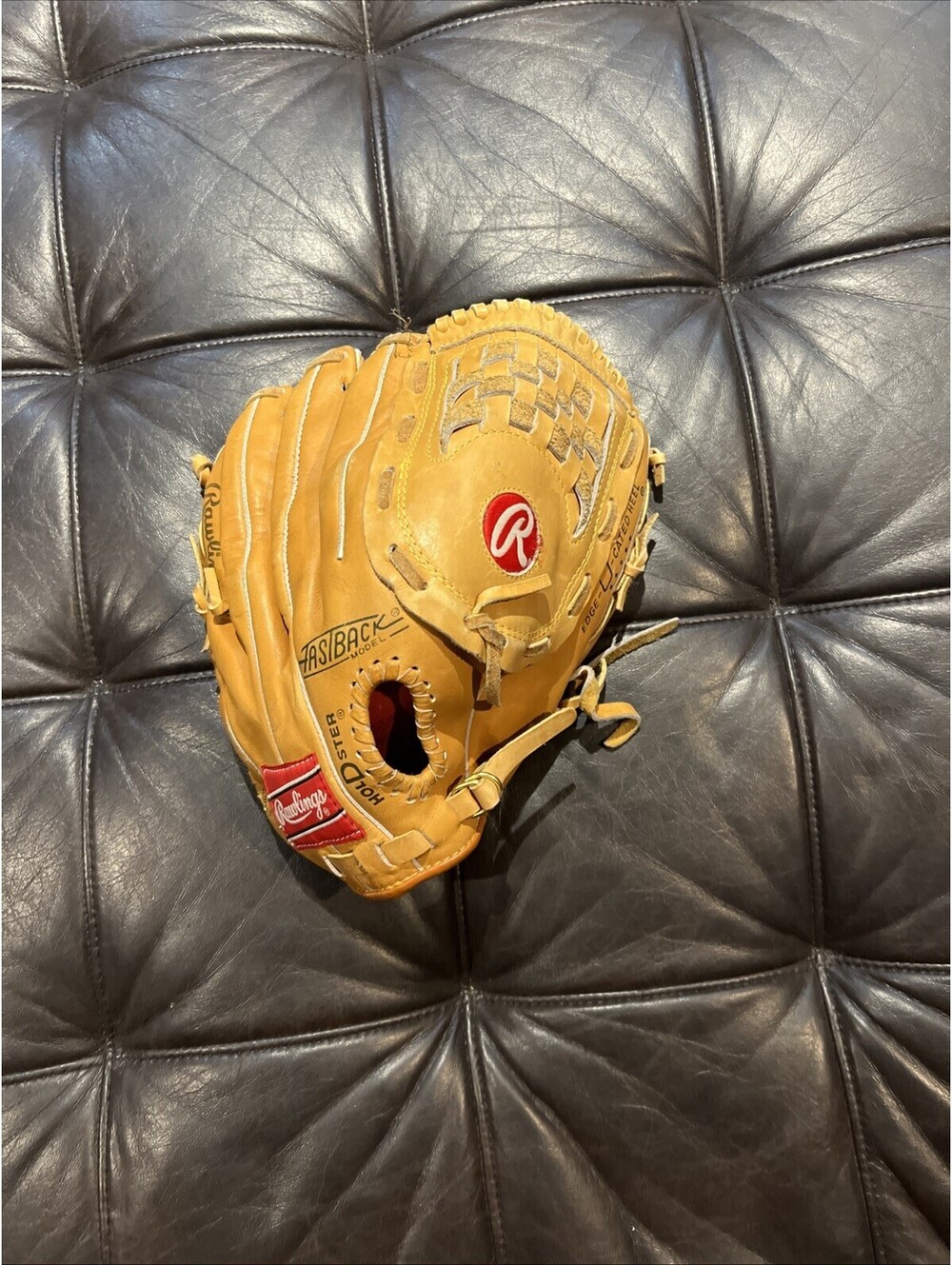Rawlings RSGXL 14 Inch Fastback Model Softball Super Size Leather Glove RHT